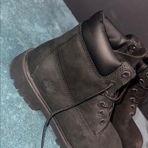 TimberlandBlack Lace-Up Boots NEW!